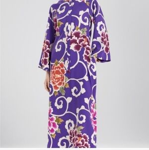 IN SEARCH OF - Natori Samarkand Zip Up Caftan Size XL Or 1X
